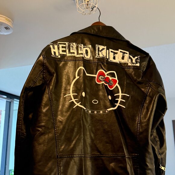 Dolls Kill x Hello Kitty Moto Jacket - Picture 3 of 4